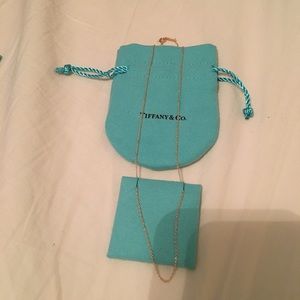 16 inch Tiffany Rose Gold Chain